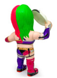 16dソフビコレクション 011 WWE ASUKA Green Mask Ver.
