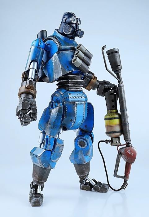 Team Fortress2 Robot Pyro Blue (チームフォートレス2 ロボットパイロ ブルー)