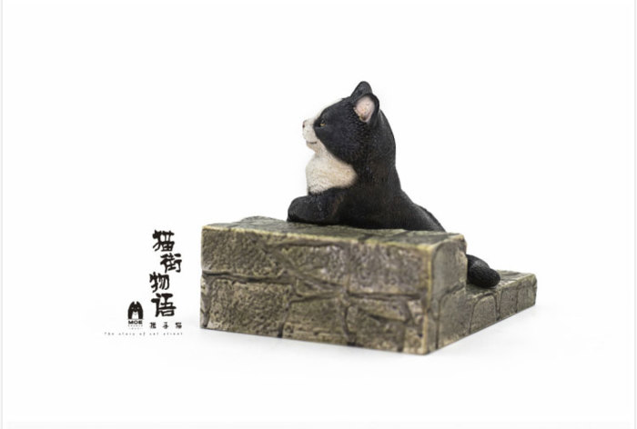 1/6 猫街物語 レイジーキャット 白黒 A