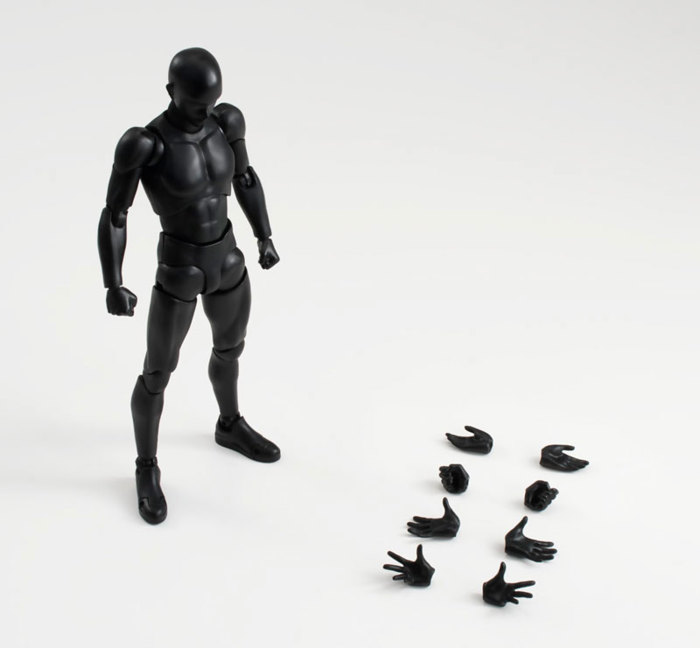 S.H.Figuarts ボディくん(Solid black Color Ver.)