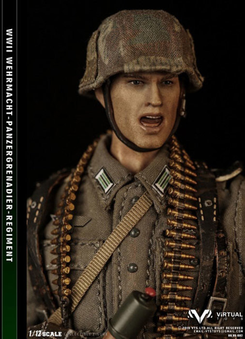 WWII German Army 1/12 装甲擲弾兵師団連隊