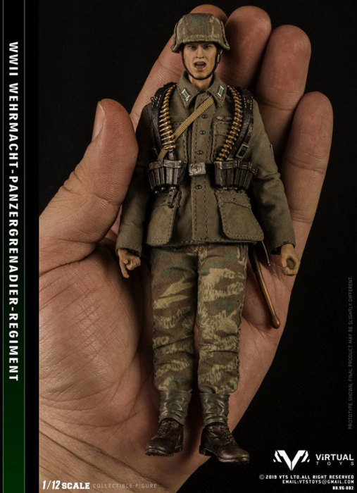 WWII German Army 1/12 装甲擲弾兵師団連隊