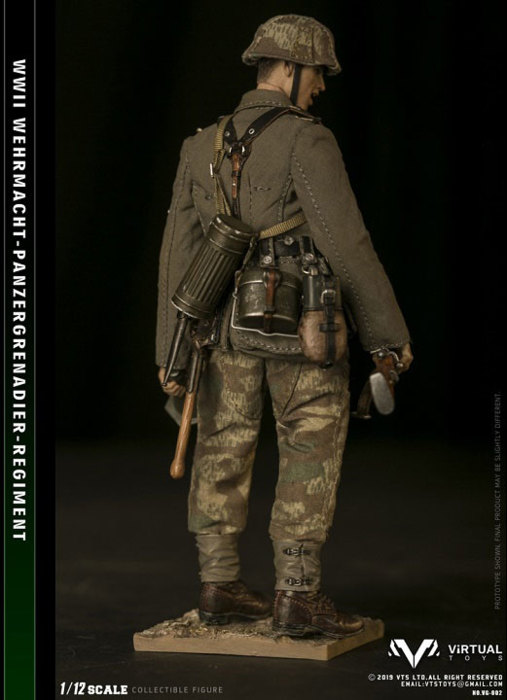 WWII German Army 1/12 装甲擲弾兵師団連隊