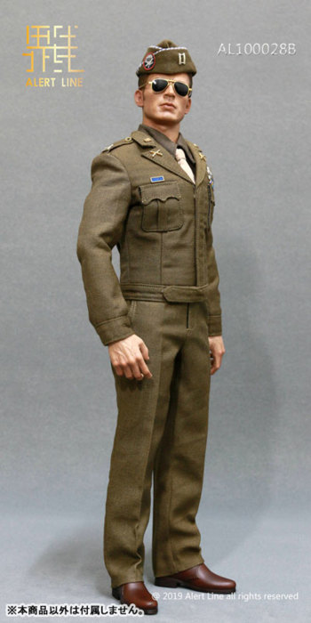 1/6 WWII アメリカ陸軍 オフィサー スーツ セット B (ドール用)