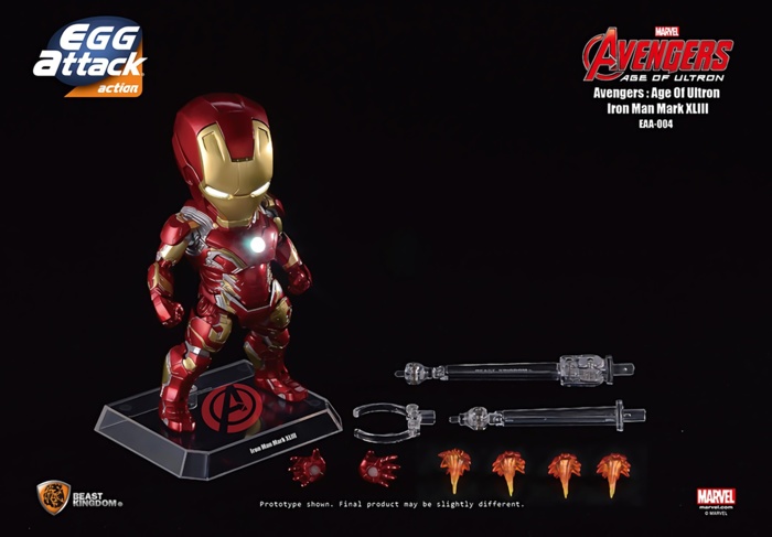 Egg Attack Action Avengers: Age of Ultron アイアンマン Mark 43