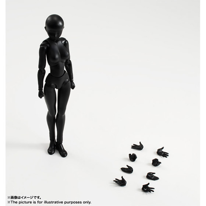 S.H.Figuarts ボディちゃん(Solid black Color Ver.)