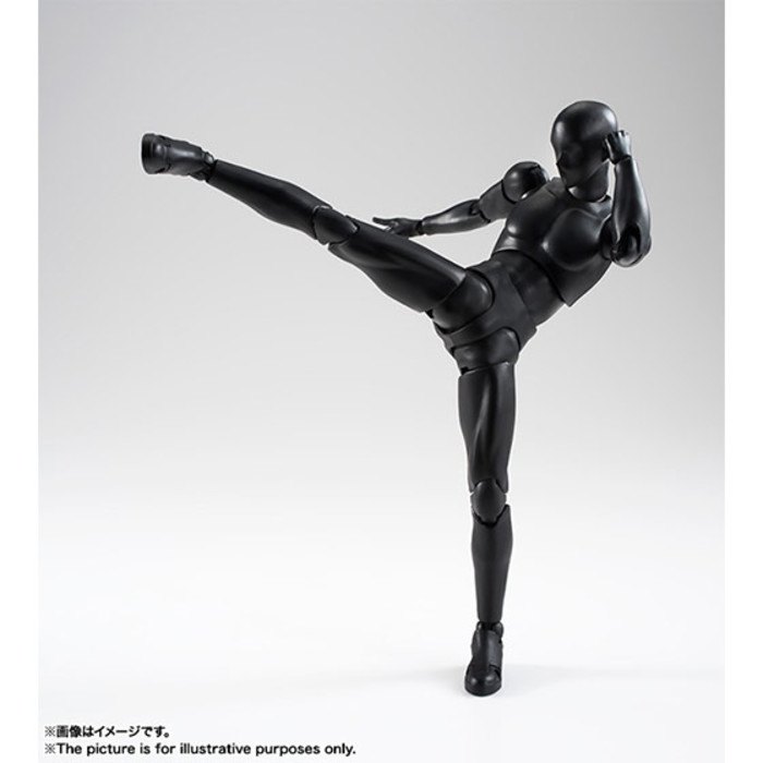 S.H.Figuarts ボディくん(Solid black Color Ver.)